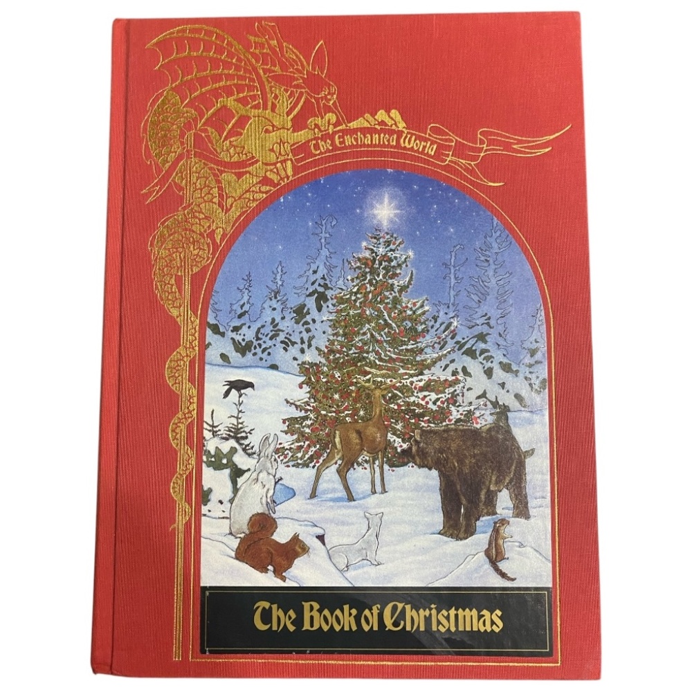 “The Enchanted World , The Book of Christmas” hardcover. Time life books